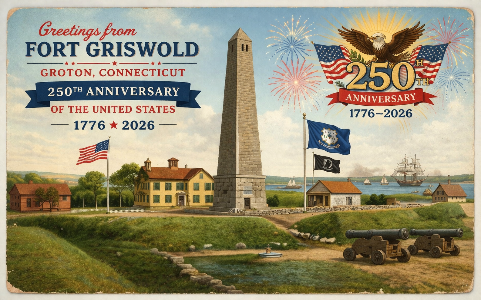 Fort Griswold Battlefield State Park & Museum