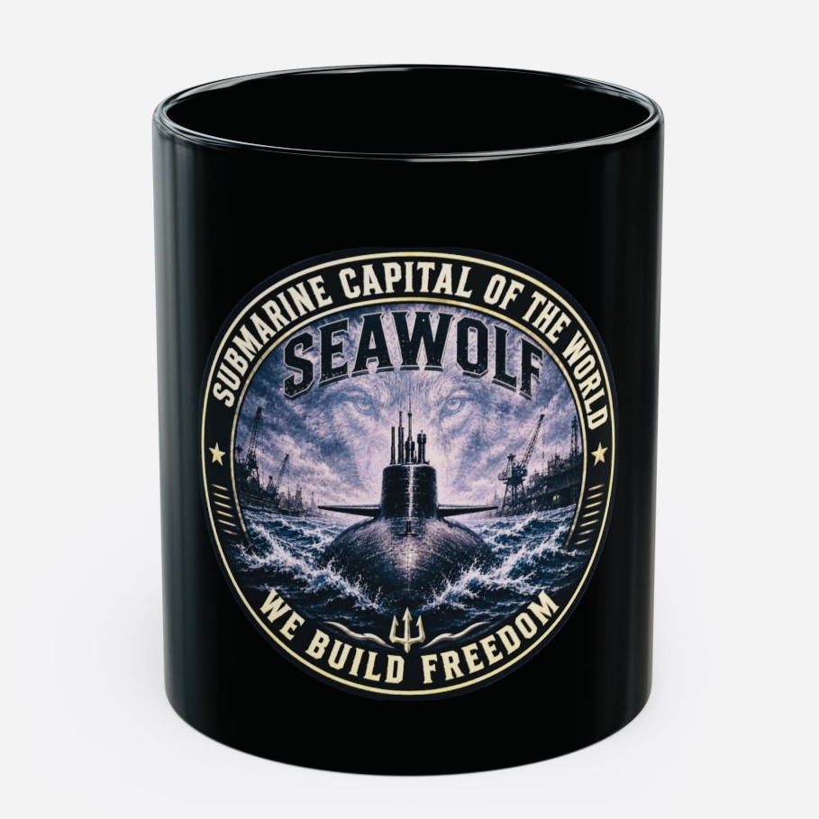 Sea Wolf submarine coffee mug