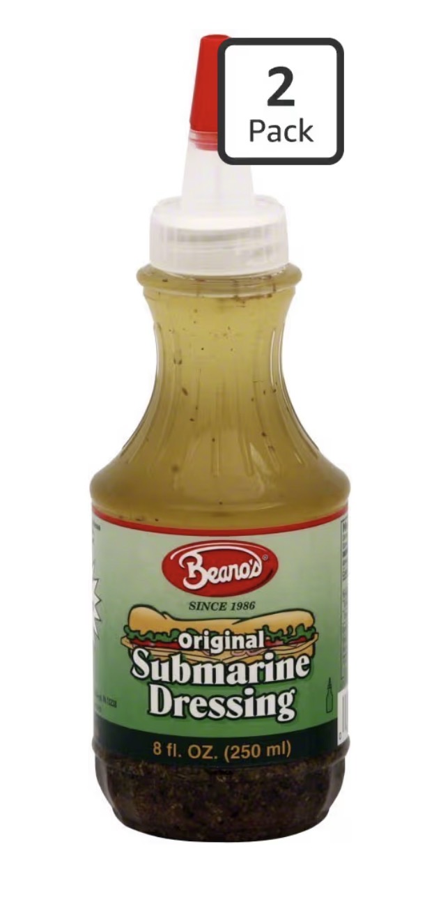 Submarine sandwich Beanos Dressing, 8 oz (Pack of 2)