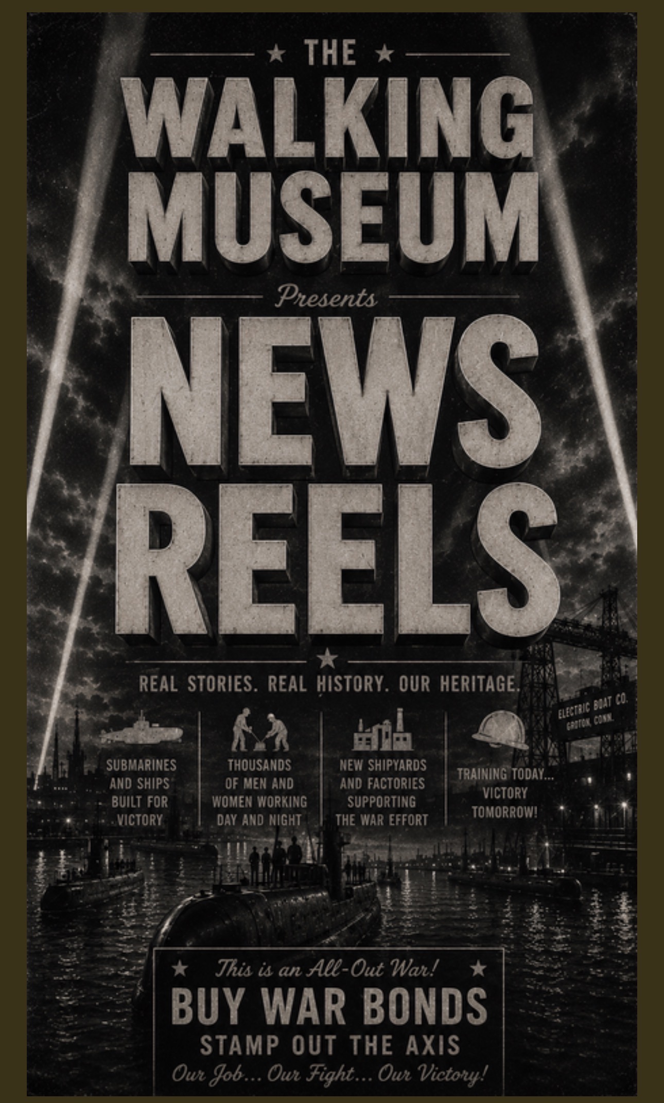 The Walking Museum Newsreels | This Week on the Thames River, 1943