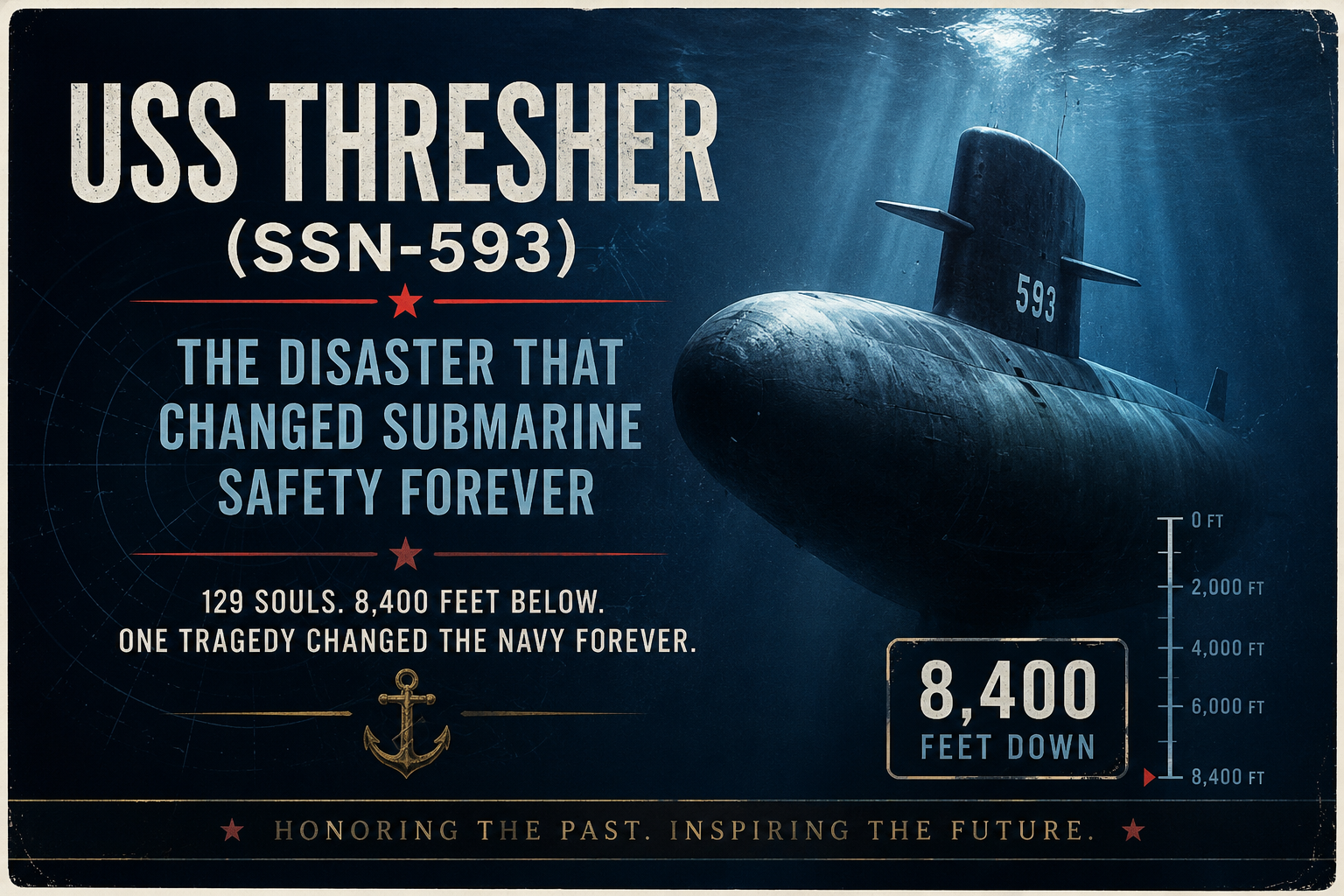 USS Thresher (SSN-593): The Disaster That Changed Submarine Safety Forever